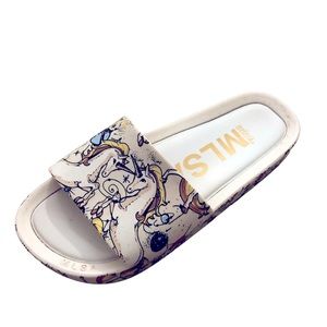 Melissa MLSA Unicorn Beach Slides Sandals White